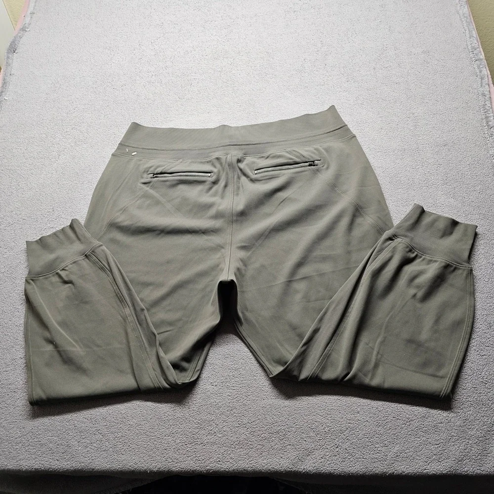 Athleta Venice Jogger Pants Womens 2X Olive Green 597888-13 High Rise Activewear